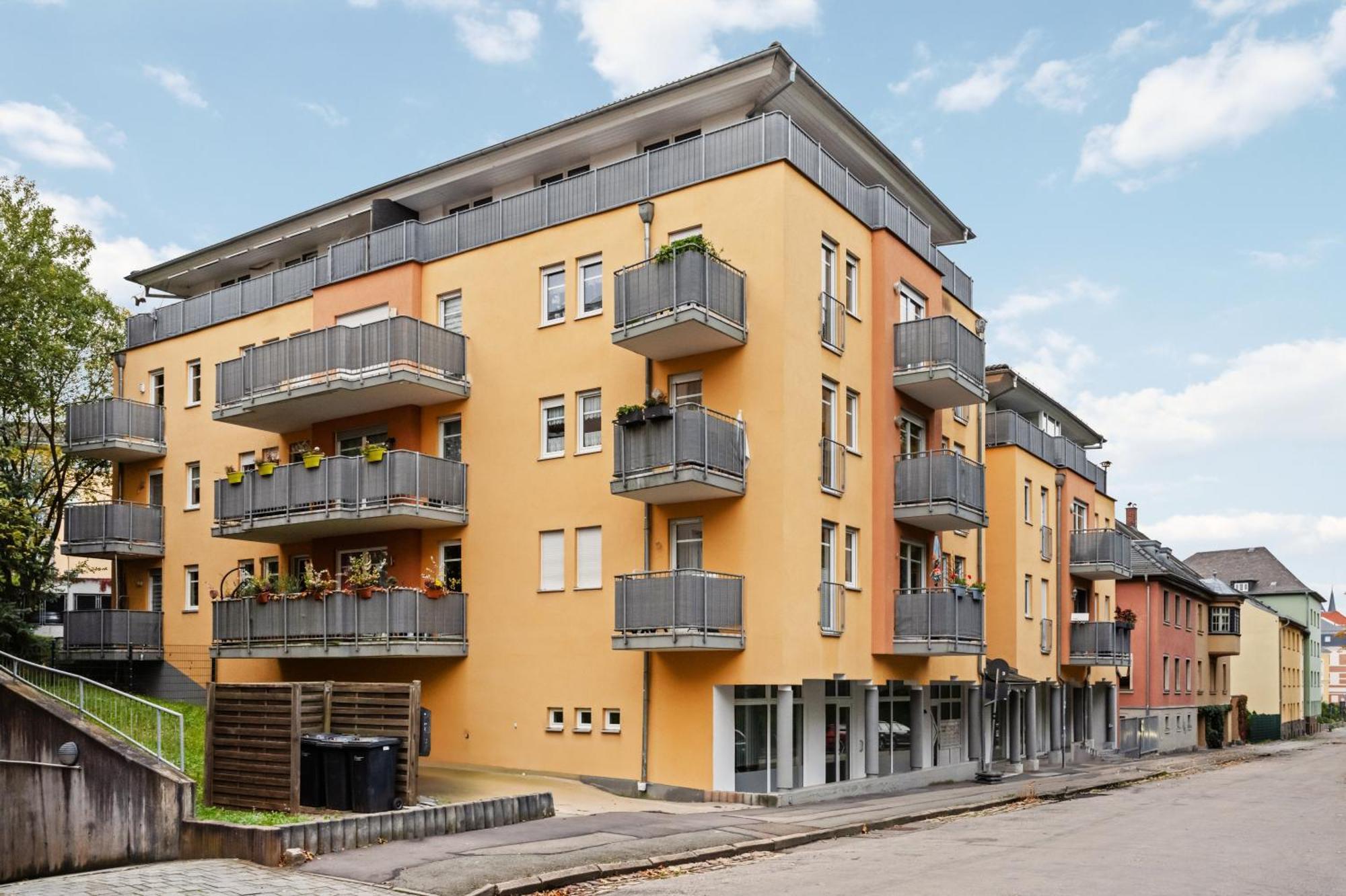 Edler Wohnraum Schwanenteich-Suite Mit Balkon, Kaffeevollautomat, Lift & Parkplatz Zwickau Exterior foto